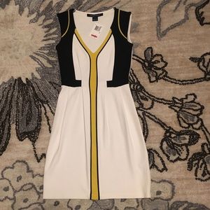 French Connection Sleeveless White Mini Dress sz 0